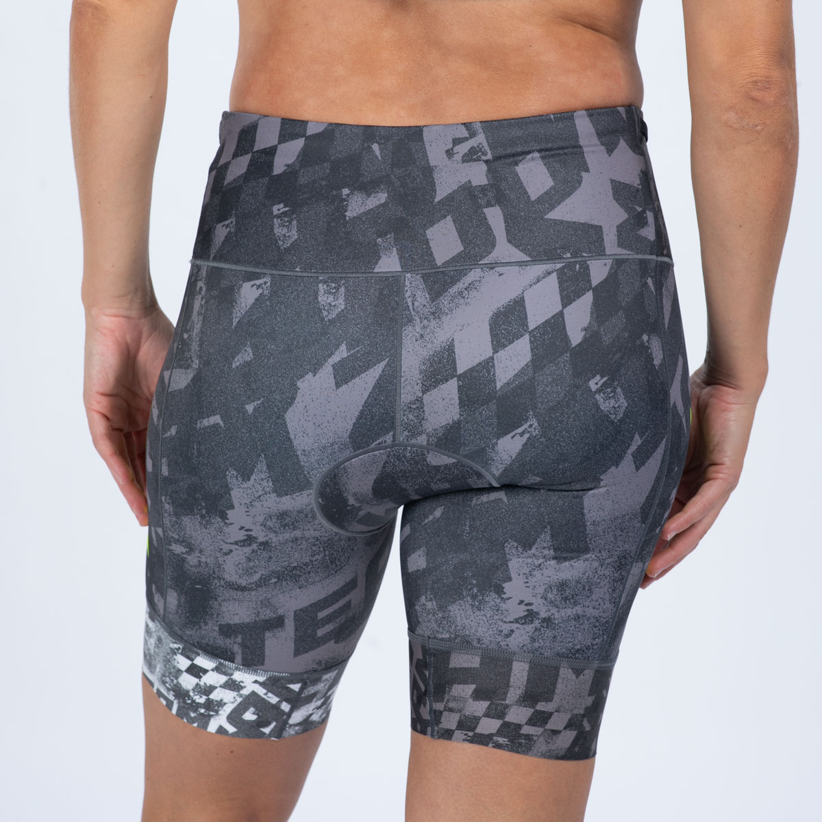 【Team Zoot 2026限定】WOMEN TRI 8 SHORT (TZ Afterglow)　トライアスロン セパレート 8インチ トライショーツ トライパンツ　ボトムス