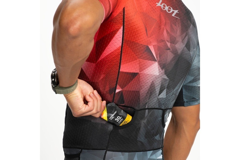 MEN'S TRI  AERO FZ RACESUIT  (Crystal) トライアスロン トライスーツ トライウエア ZMT35079