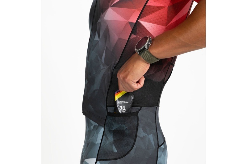 MEN'S TRI  AERO FZ RACESUIT  (Crystal) トライアスロン トライスーツ トライウエア ZMT35079