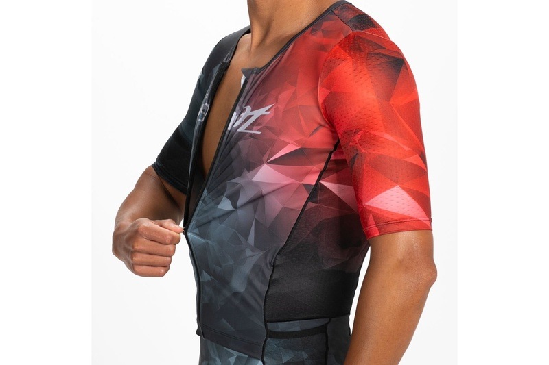 MEN'S TRI  AERO FZ RACESUIT  (Crystal) トライアスロン トライスーツ トライウエア ZMT35079