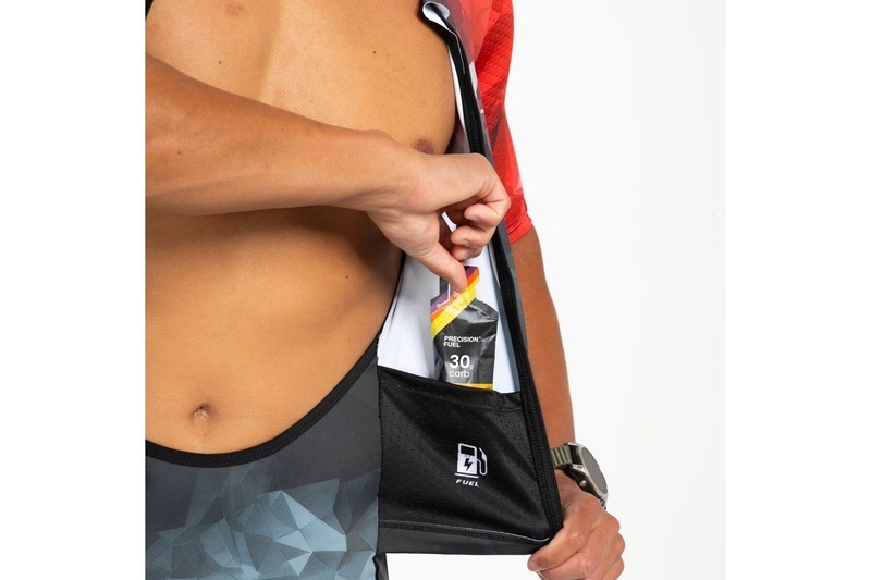 MEN'S TRI  AERO FZ RACESUIT  (Crystal) トライアスロン トライスーツ トライウエア ZMT35079