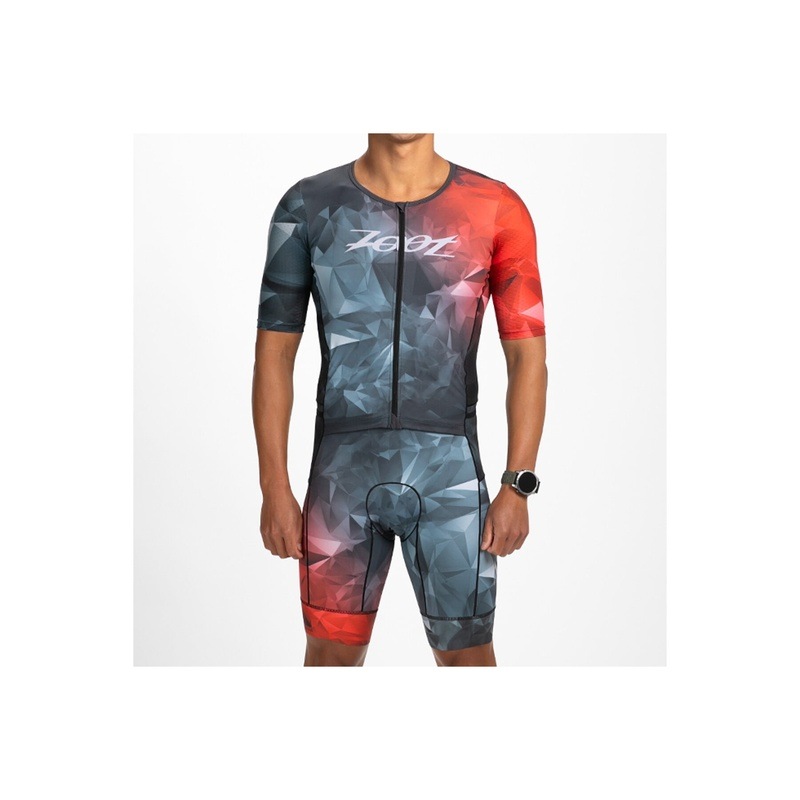 MEN'S TRI  AERO FZ RACESUIT  (Crystal) トライアスロン トライスーツ トライウエア ZMT35079