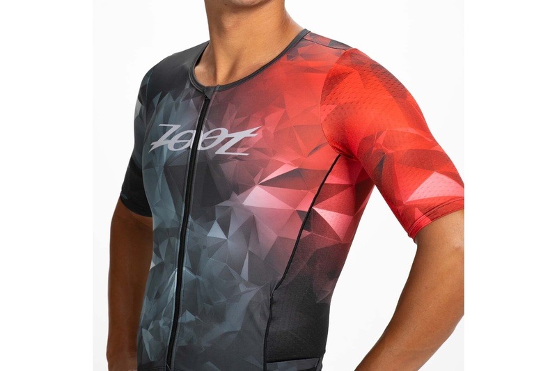 MEN'S TRI  AERO FZ RACESUIT  (Crystal) トライアスロン トライスーツ トライウエア ZMT35079