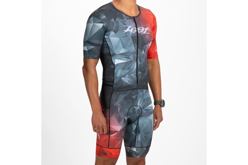 MEN'S TRI  AERO FZ RACESUIT  (Crystal) トライアスロン トライスーツ トライウエア ZMT35079
