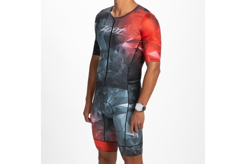 MEN'S TRI  AERO FZ RACESUIT  (Crystal) トライアスロン トライスーツ トライウエア ZMT35079