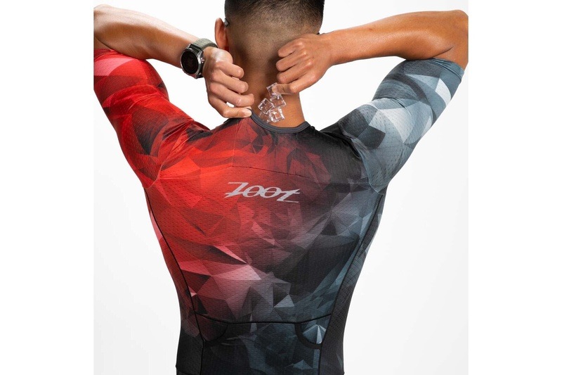 MEN'S TRI  AERO FZ RACESUIT  (Crystal) トライアスロン トライスーツ トライウエア ZMT35079