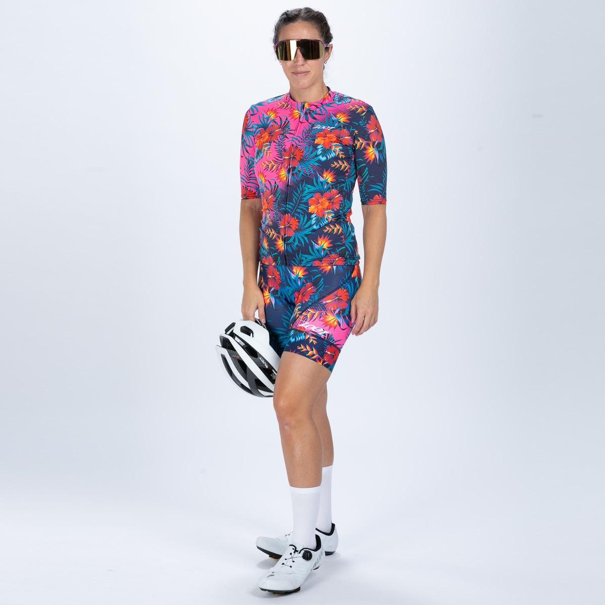 WOMEN'S CYCLE AERO JERSEY (Queen K) サイクルジャージ トップス ZFC110103