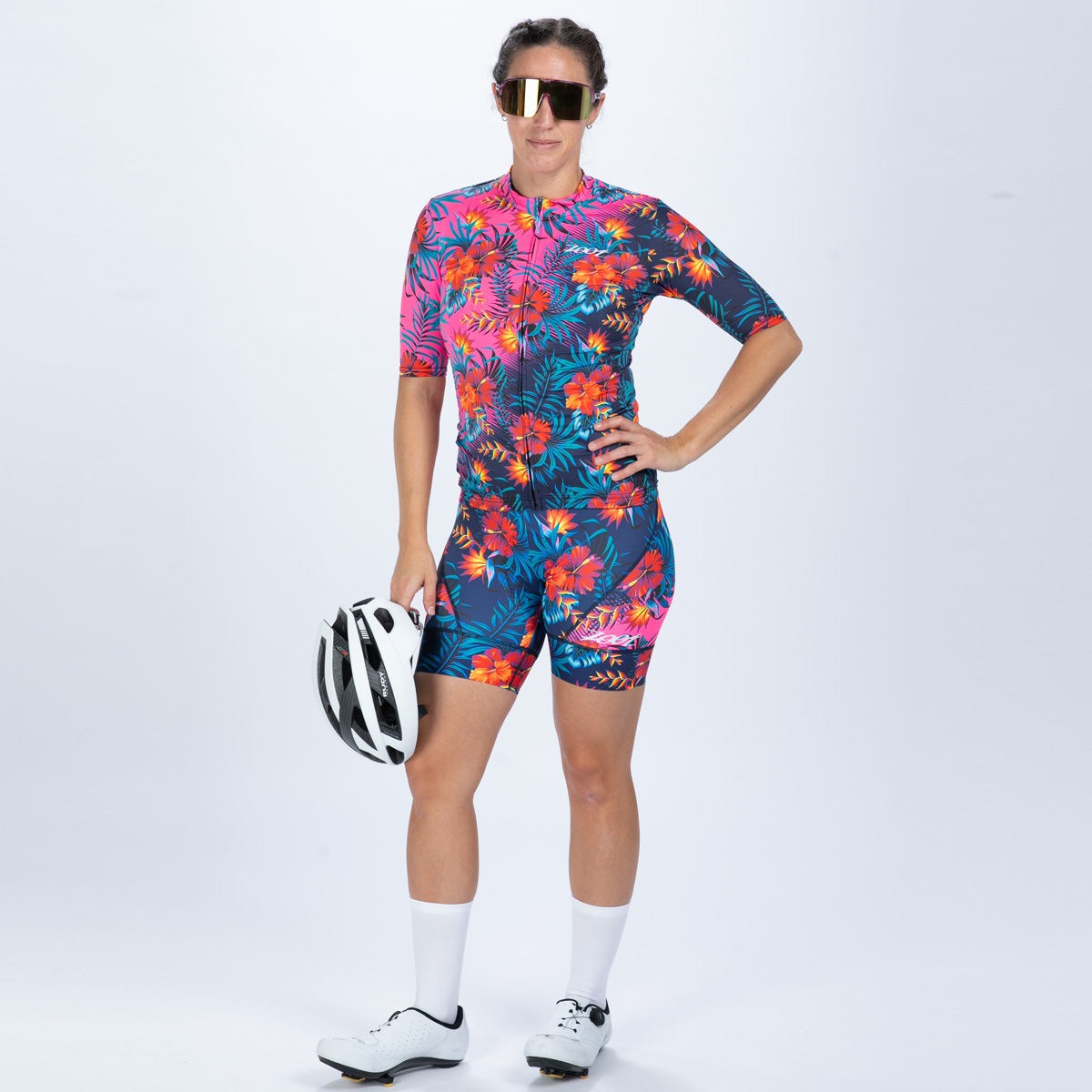 WOMEN'S CYCLE AERO JERSEY (Queen K) サイクルジャージ トップス ZFC110103