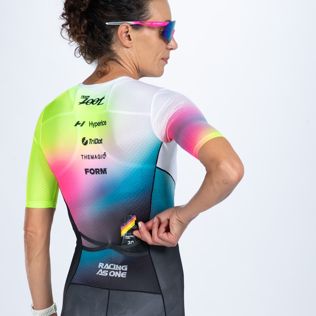 【Team Zoot 2026限定】WOMEN'S TRI AERO FZ RACESUIT (TZ Afterglow)　トライアスロン トライスーツ トライウエア ワンピース