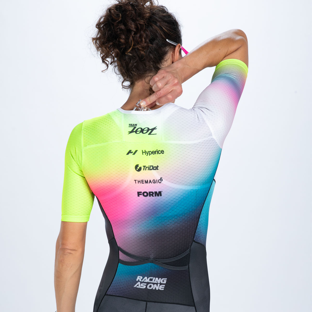 【Team Zoot 2026限定】WOMEN'S TRI AERO FZ RACESUIT (TZ Afterglow)　トライアスロン トライスーツ トライウエア ワンピース