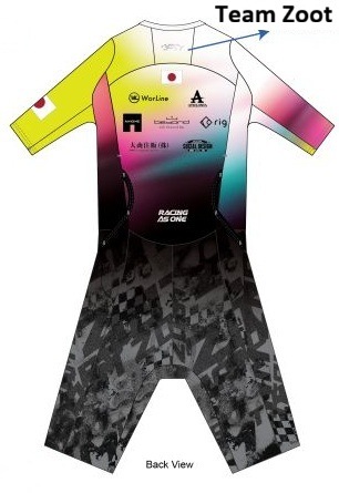 【Team Zoot 2026限定】WOMEN'S TRI AERO FZ RACESUIT (TZ Afterglow)　トライアスロン トライスーツ トライウエア ワンピース