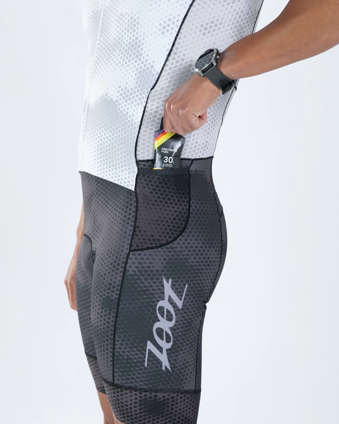 MEN'S TRI AERO FZ RACESUIT (Shadow) トライスーツ ワンピース トライウエア トライアスロン ZMT350115