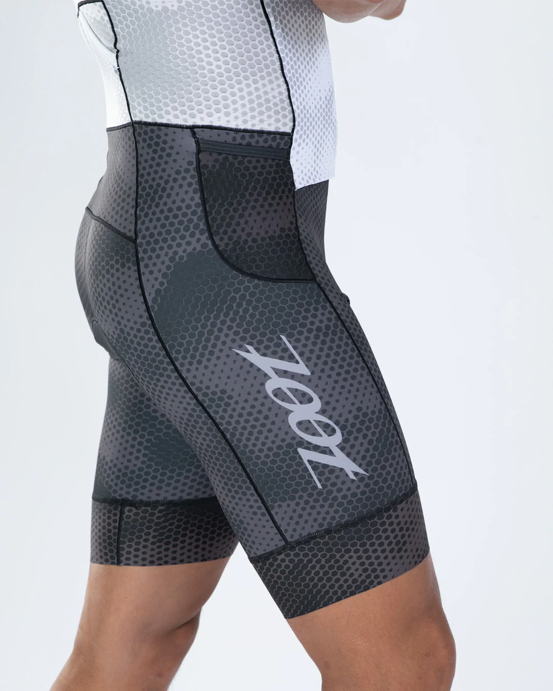 MEN'S TRI AERO FZ RACESUIT (Shadow) トライスーツ ワンピース トライウエア トライアスロン ZMT350115