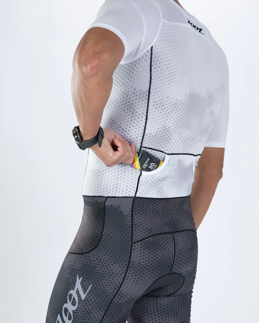MEN'S TRI AERO FZ RACESUIT (Shadow) トライスーツ ワンピース トライウエア トライアスロン ZMT350115