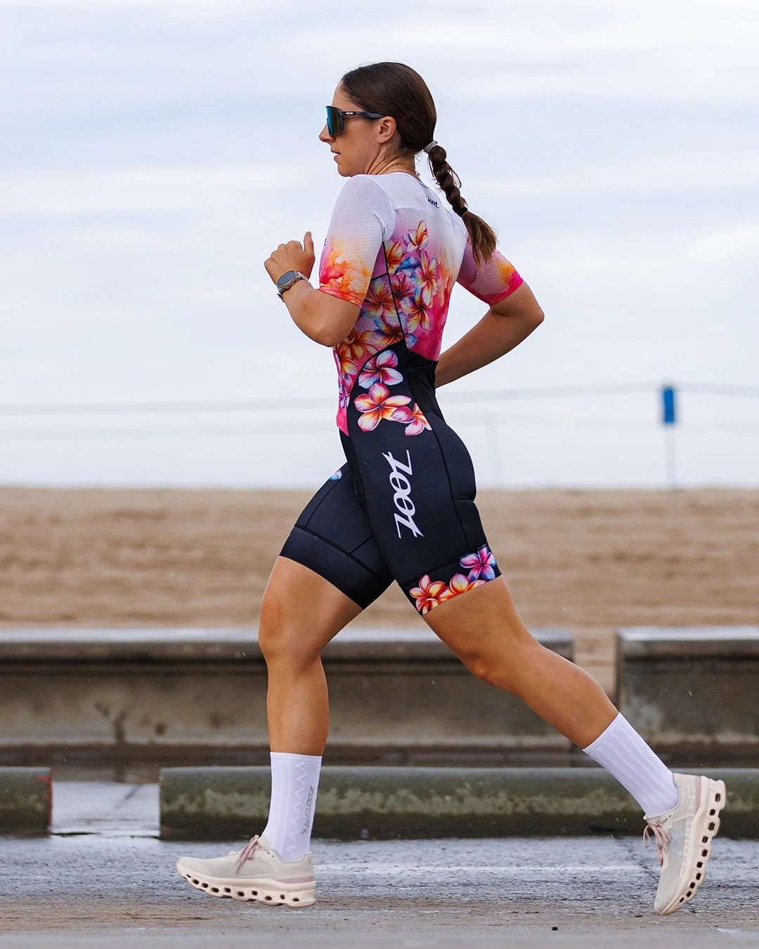 WOMEN'S TRI AERO FZ RACESUIT (KAHOLO) トライアスロン トライスーツ トライウエア ワンピース ZFT35001
