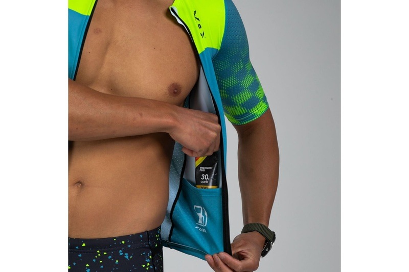 Men's ElectricTri Aero Jersey セパレート トライアスロン トライジャージ トップス ZMT15056