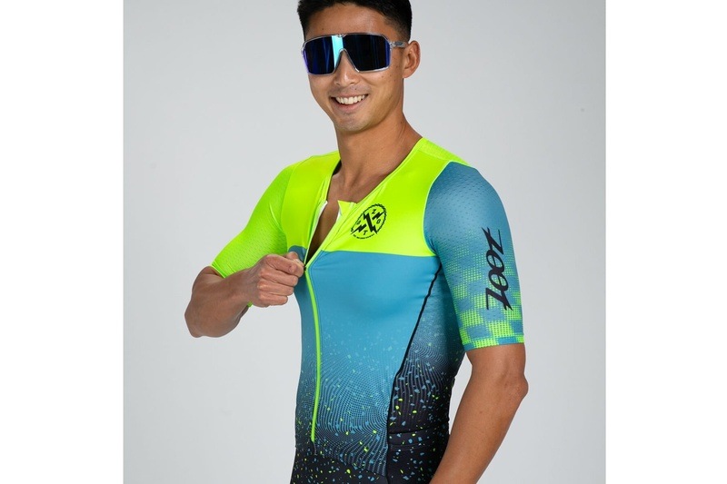 Men's Electric Tri FZ Aero Racesuit トライアスロン トライスーツ トライウエア ZMT35074