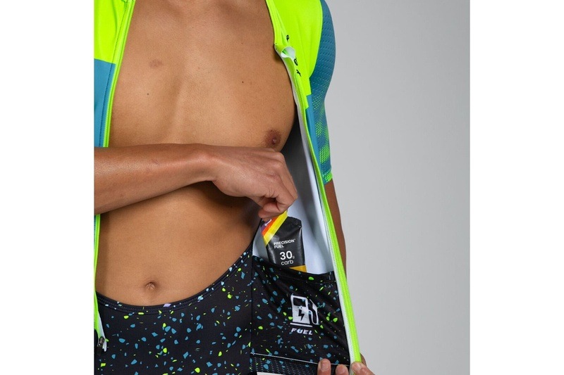 Men's Electric Tri FZ Aero Racesuit トライアスロン トライスーツ トライウエア ZMT35074