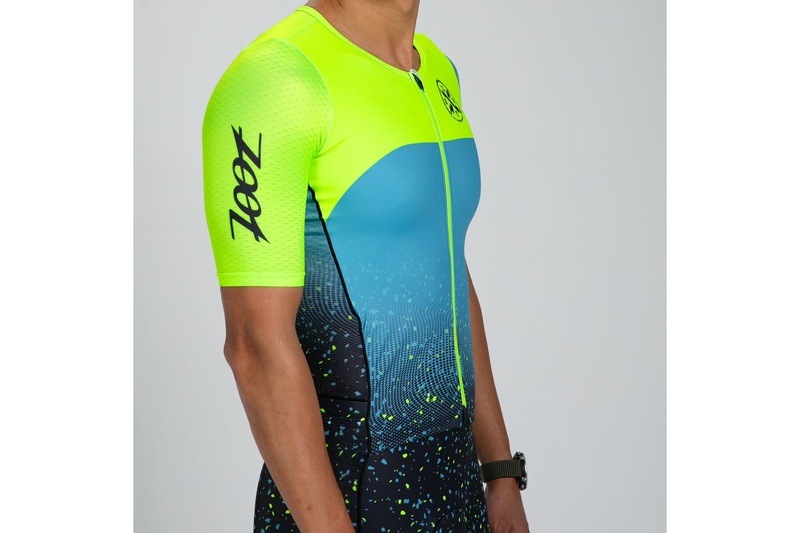 Men's Electric Tri FZ Aero Racesuit トライアスロン トライスーツ トライウエア ZMT35074