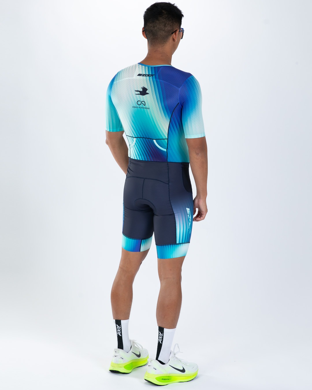 MEN'S TRI AERO FZ RACESUIT (Prism) トライスーツ ワンピース トライウエア トライアスロン ZMT350210