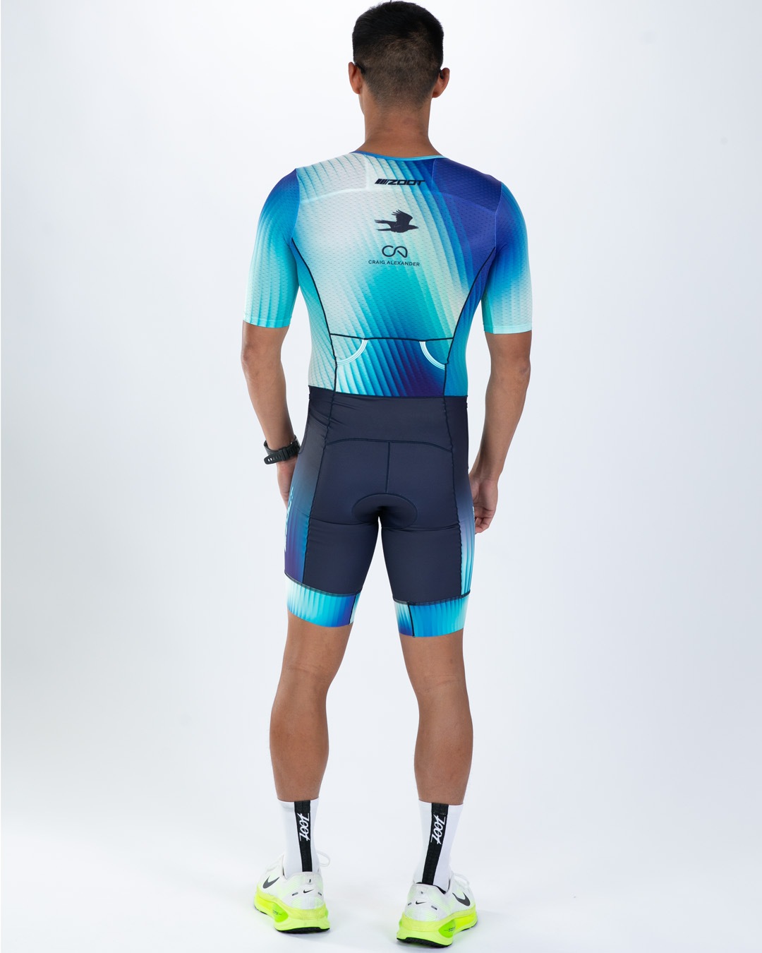 MEN'S TRI AERO FZ RACESUIT (Prism) トライスーツ ワンピース トライウエア トライアスロン ZMT350210