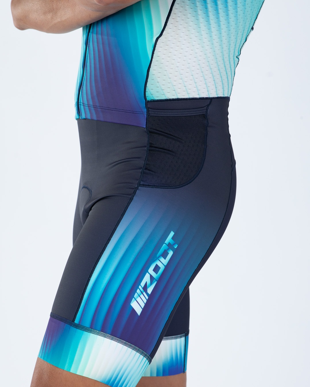 MEN'S TRI AERO FZ RACESUIT (Prism) トライスーツ ワンピース トライウエア トライアスロン ZMT350210