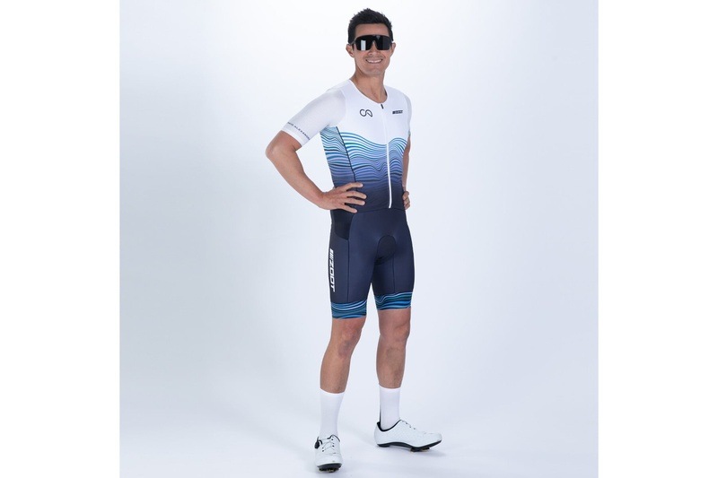 MEN'S TRI AERO FZ RACESUIT (Crowie) トライスーツ ワンピース トライウエア トライアスロンZMT35094