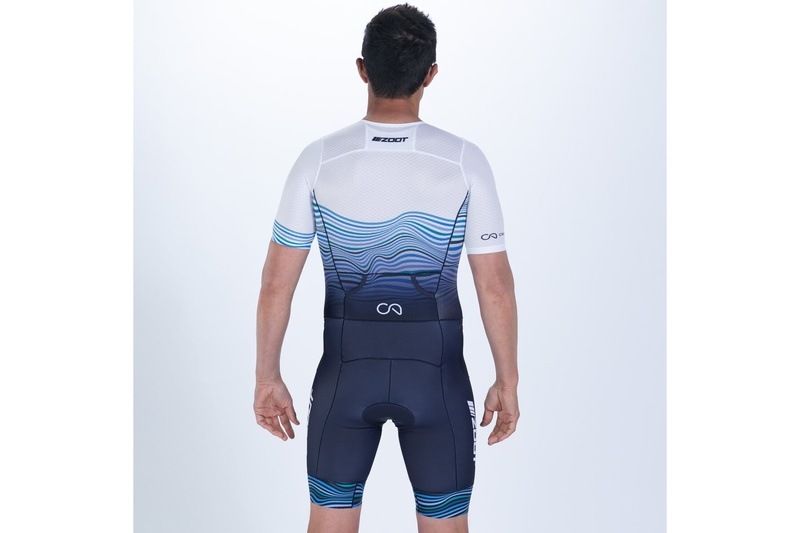 MEN'S TRI AERO FZ RACESUIT (Crowie) トライスーツ ワンピース トライウエア トライアスロンZMT35094