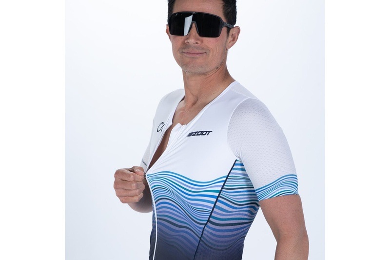 MEN'S TRI AERO FZ RACESUIT (Crowie) トライスーツ ワンピース トライウエア トライアスロンZMT35094