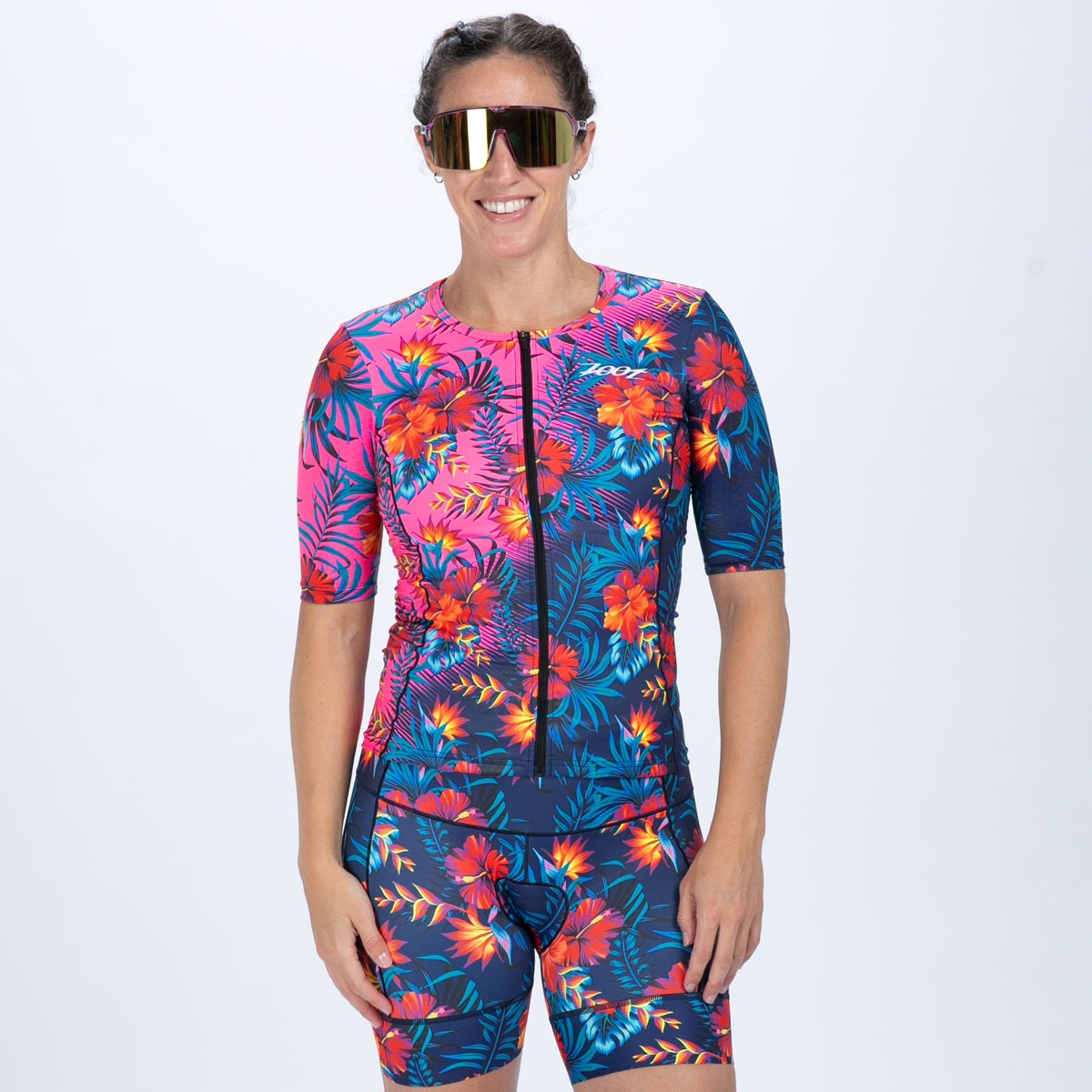 WOMEN'S TRI AERO JERSEY (Queen K) セパレート トップス トライアスロン トライジャージ ZFT150760