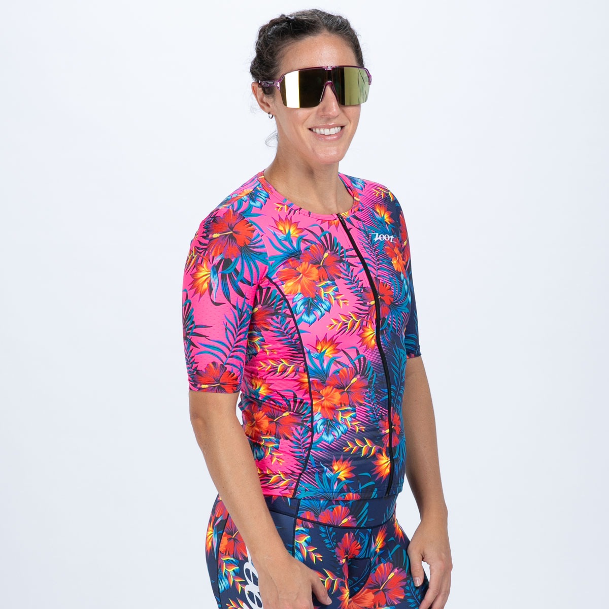 WOMEN'S TRI AERO JERSEY (Queen K) セパレート トップス トライアスロン トライジャージ ZFT150760