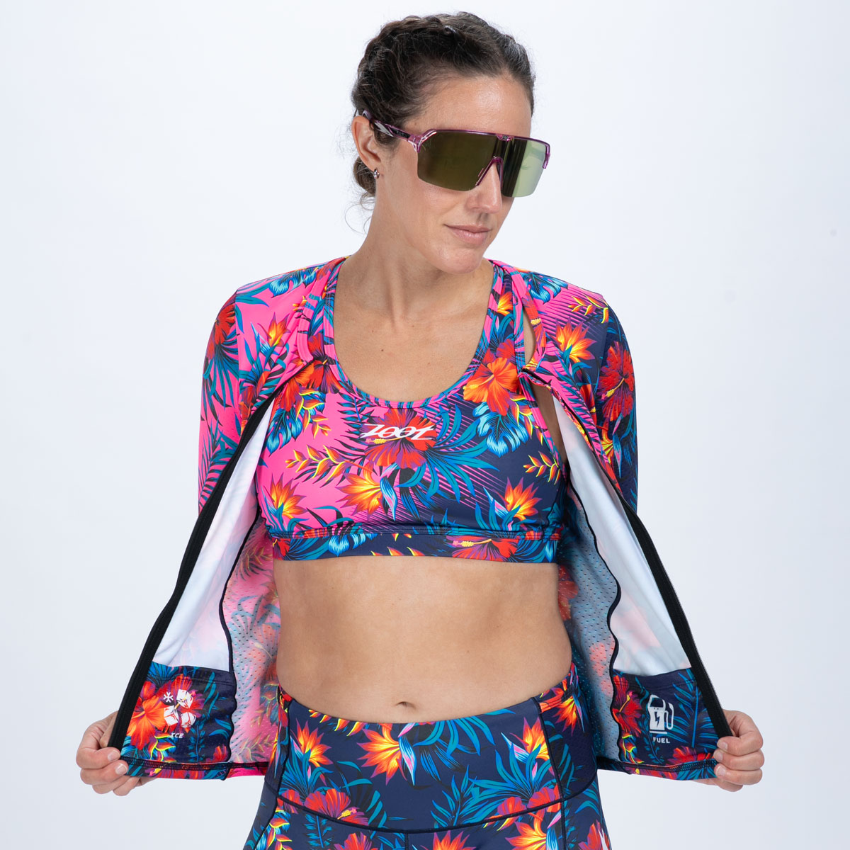 WOMEN'S TRI AERO JERSEY (Queen K) セパレート トップス トライアスロン トライジャージ ZFT150760