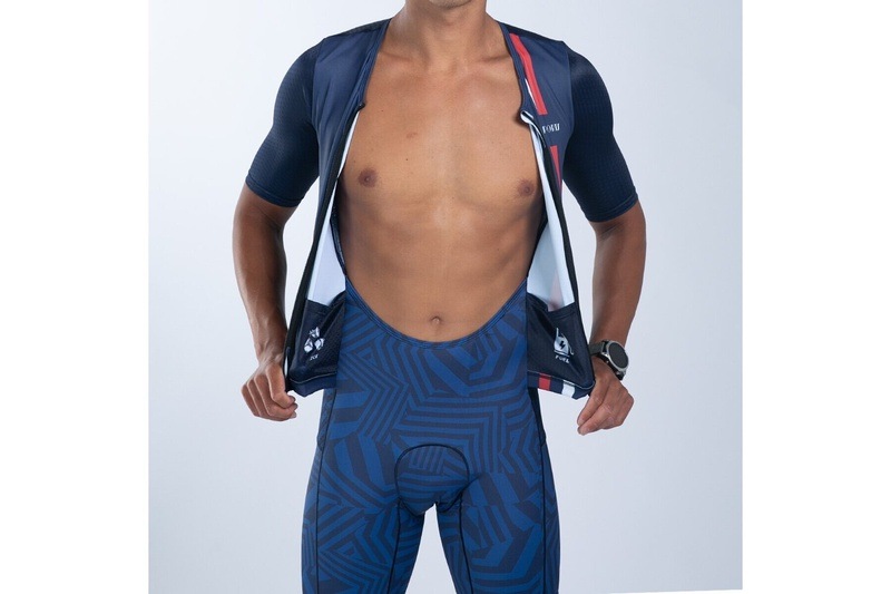 MEN'S TRI AERO FZ RACESUIT (Allez) トライスーツ ワンピース トライウエア トライアスロン ZMT35084