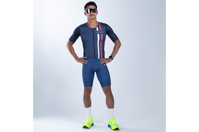MEN'S TRI AERO FZ RACESUIT (Allez) トライスーツ ワンピース トライウエア トライアスロン ZMT35084