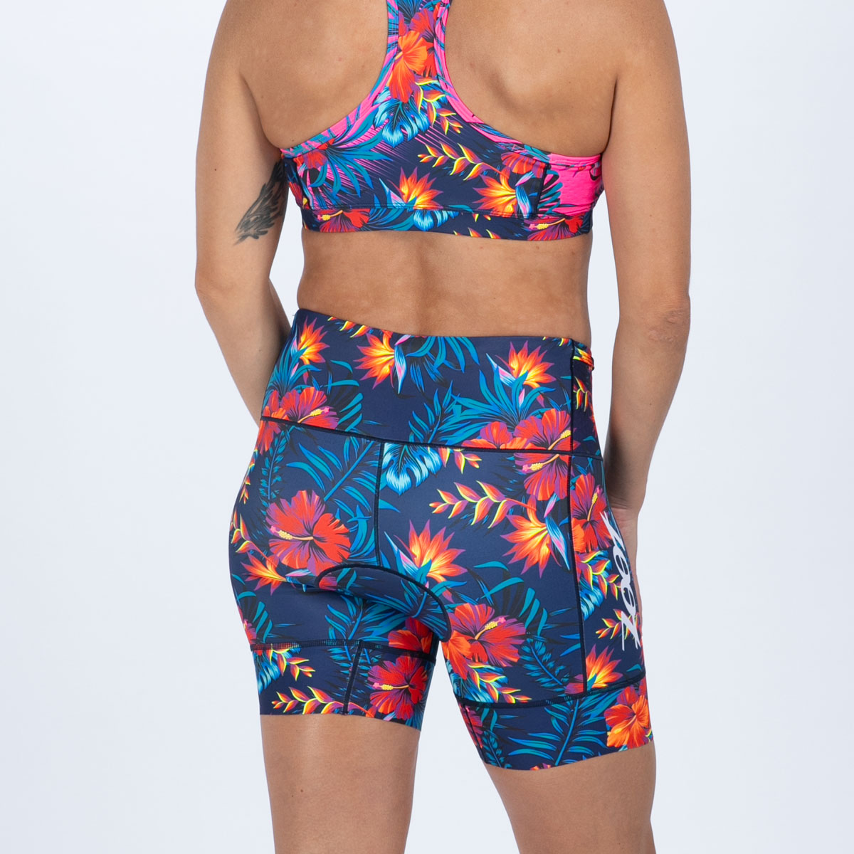 WOMEN TRI 6 SHORT (Queen K) トライアスロン セパレート トライショーツ トライパンツ ZFT210860