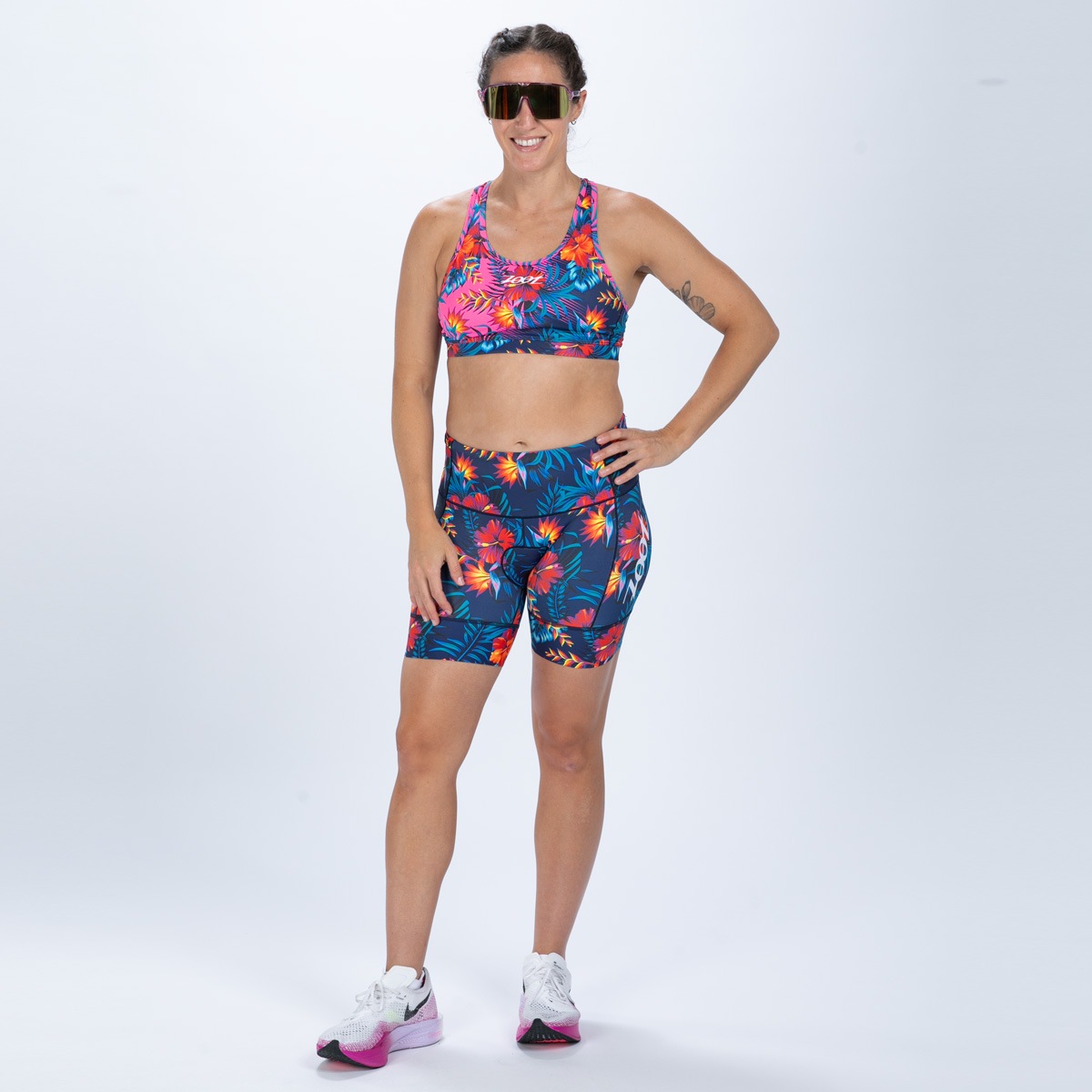 WOMEN TRI 6 SHORT (Queen K) トライアスロン セパレート トライショーツ トライパンツ ZFT210860