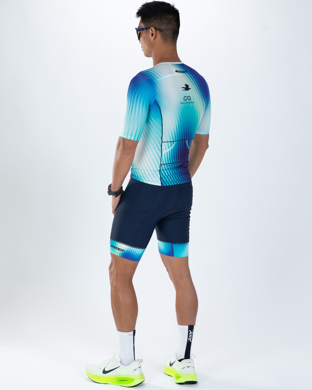 MEN'S TRI AERO JERSEY (Prism) セパレート トップス トライアスロン トライジャージ ZMT150800