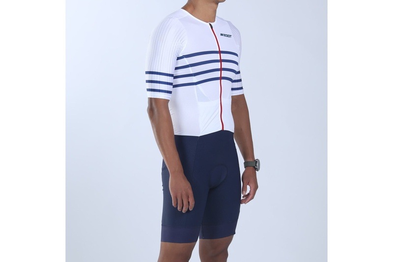 MEN ULTRA TRI P1 EXOS RACESUIT (Allez Stripes) トライスーツ トライウエア UMT312-21