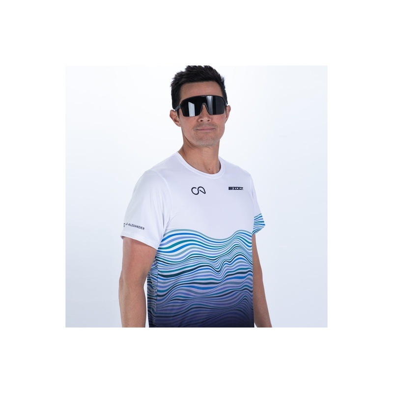 MEN'S RUN TEE (Crowie) メンズ アスリート専用 エアロランシャツ  ZMR12021