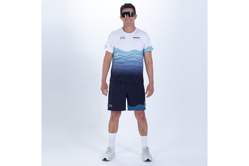 MEN'S RUN TEE (Crowie) メンズ アスリート専用 エアロランシャツ  ZMR12021