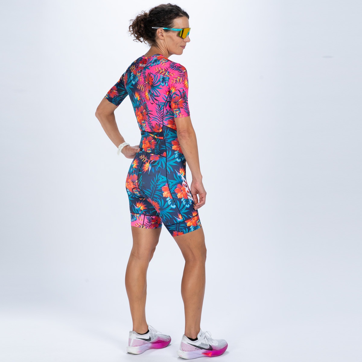 WOMEN'S TRI AERO FZ RACESUIT (Queen K) トライアスロン トライスーツ トライウエア ワンピース ZFT360550