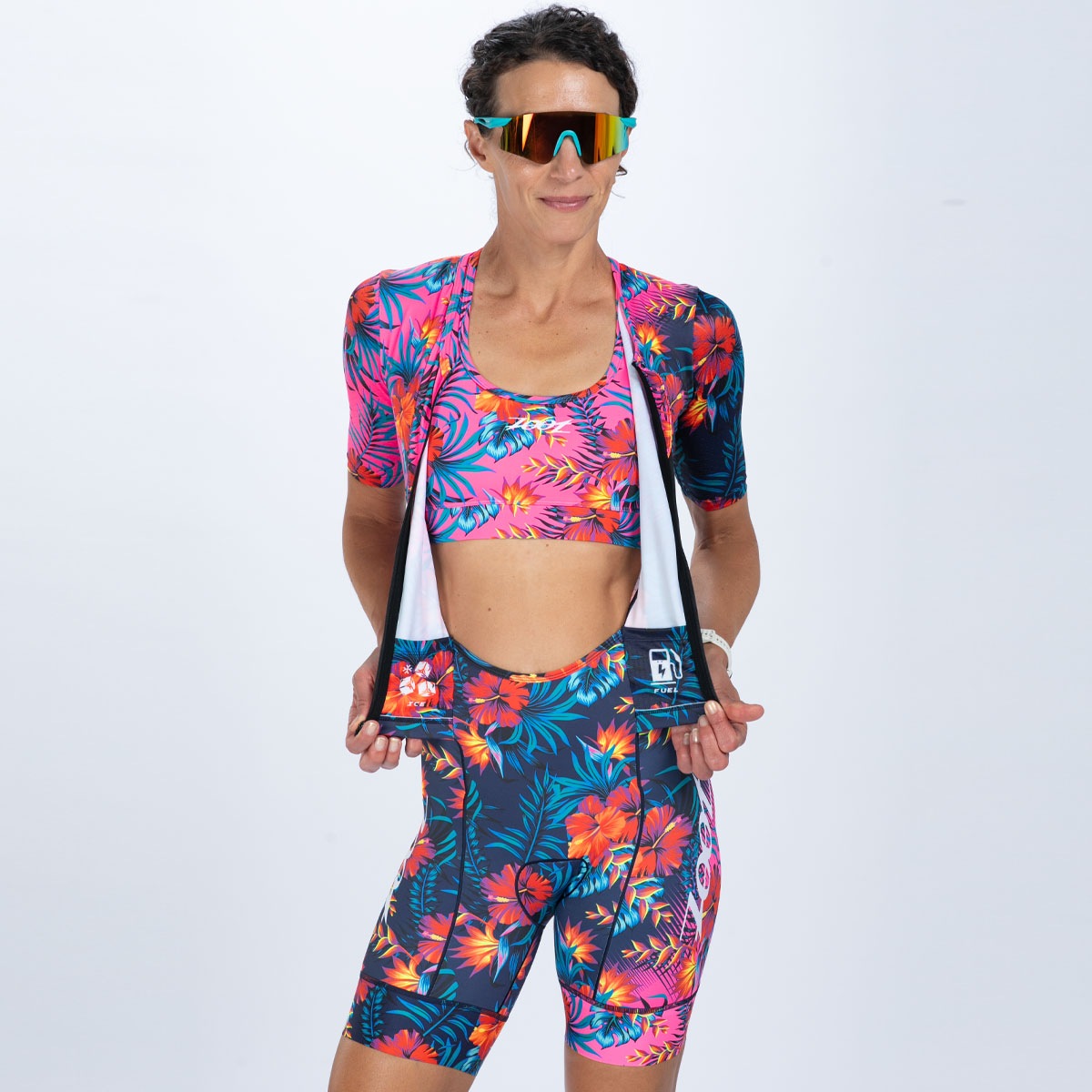 WOMEN'S TRI AERO FZ RACESUIT (Queen K) トライアスロン トライスーツ トライウエア ワンピース ZFT360550