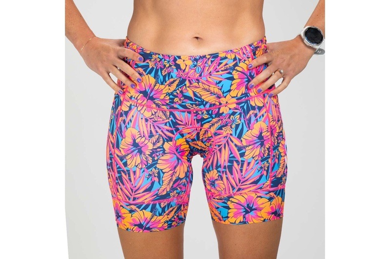 Women Club Aloha Tri 6in Short トライアスロン セパレート トライショーツ トライパンツ ZFT21061