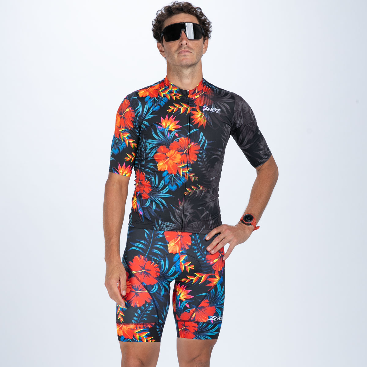 MEN'S CYCLE AERO JERSEY (King Kam) サイクルジャージ トップス  ZMC110150