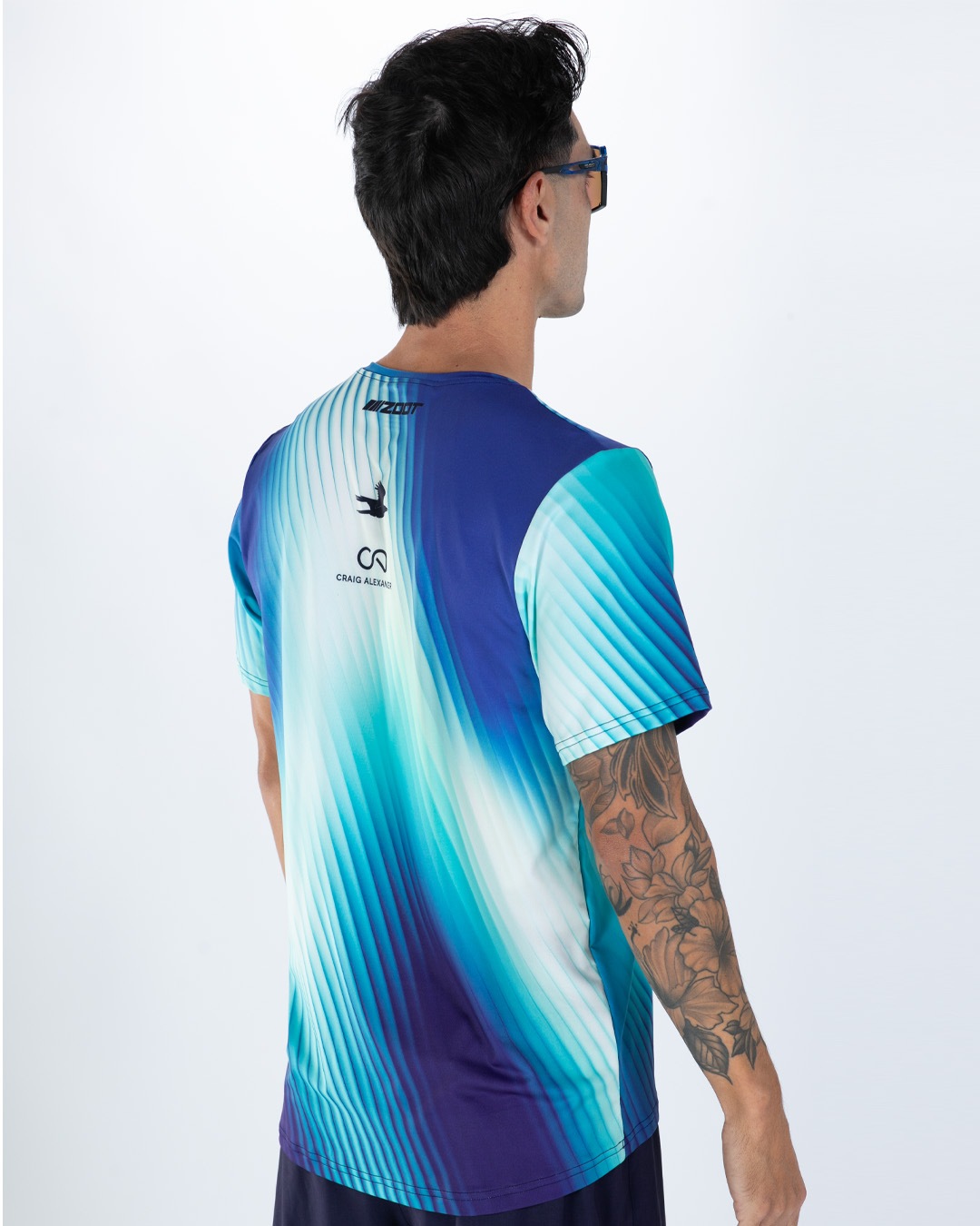 MEN'S RUN TEE ( Prism) メンズ アスリート専用 エアロランシャツ ZMR120380