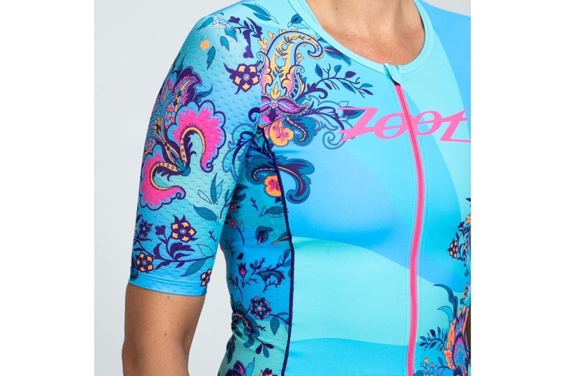 WOMEN TRI AERO JERSEY (UTOPIA)セパレート トップス トライアスロン トライジャージ ZFT15060