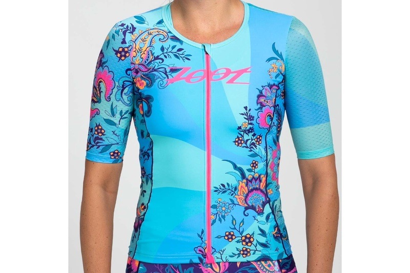 WOMEN TRI AERO JERSEY (UTOPIA)セパレート トップス トライアスロン トライジャージ ZFT15060