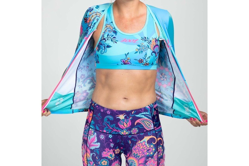 WOMEN TRI AERO JERSEY (UTOPIA)セパレート トップス トライアスロン トライジャージ ZFT15060