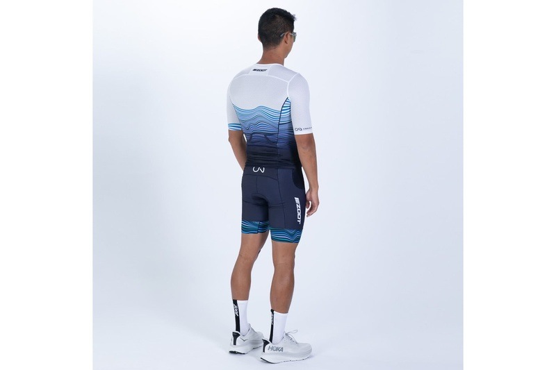 MEN'S TRI AERO JERSEY (Crowie) セパレート トップス トライアスロン トライジャージ ZMT15070