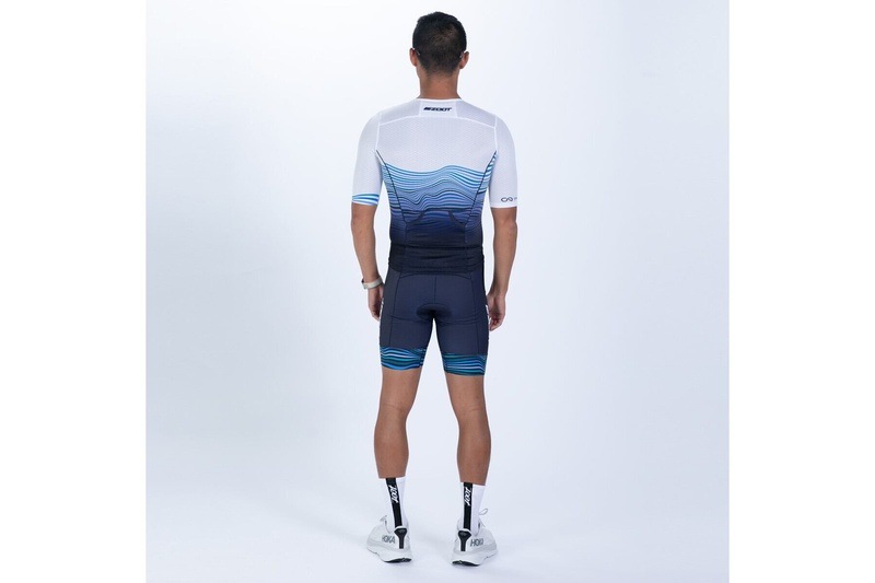 MEN'S TRI AERO JERSEY (Crowie) セパレート トップス トライアスロン トライジャージ ZMT15070